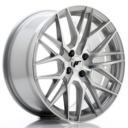 Japan Racing JR28 17x8 ET40 4x100 Gris Argenté / Poli