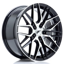 Japan Racing JR-28 17x8" 5x112 ET40, Noir Brillant / Poli