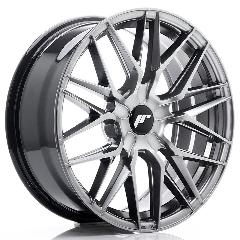 Japan Racing JR-28 18x7.5" (4 & 5 trous - sur mesure) ET20-40, Hyper Black