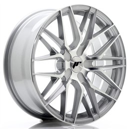 Japan Racing JR28 18x7,5 ET20-40 BLANK Gris Argenté / Poli