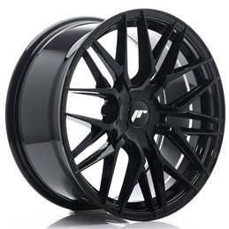 Japan Racing JR-28 18x8.5" (5 trous - sur mesure) ET20-40, Noir / Brillant