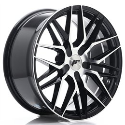 Japan Racing JR28 18x8,5 ET20-40 5H BLANK Noir Brillant et Branches Polies
