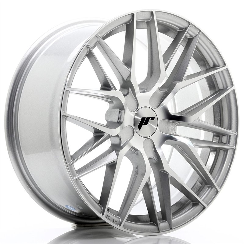 Japan Racing JR28 18x8,5 ET20-40 5H BLANK Gris Argenté / Poli