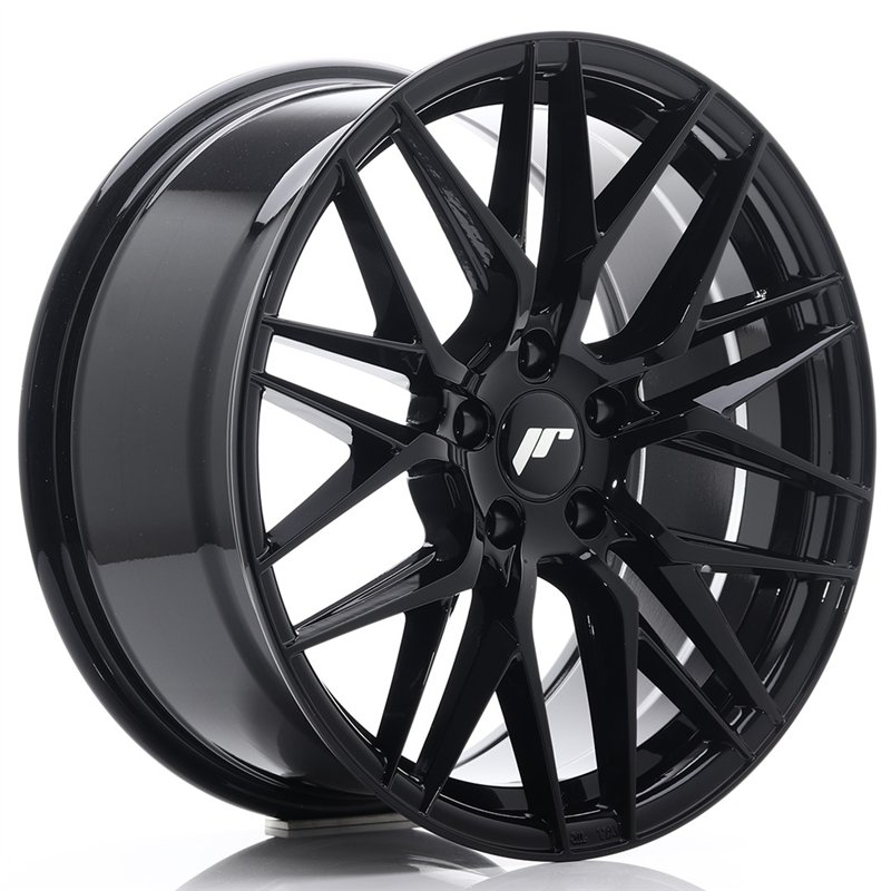 Japan Racing JR-28 18x8.5" 5x108 ET40, Noir Brillant