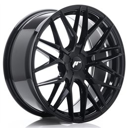 Japan Racing JR-28 19x8.5" (5 trous - sur mesure) ET35-40, Noir / Brillant