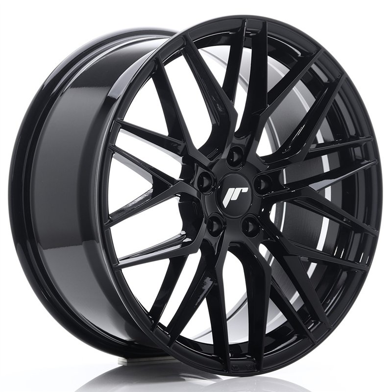 JR Wheels JR28 19x8.5 ET40 5x114.3 Argent Face Polie