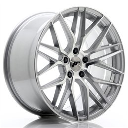 JR Wheels JR28 19x9.5 ET40 5x112 Argent Face Polie