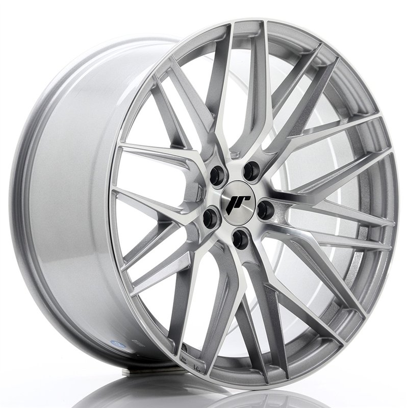 JR Wheels JR28 20x10 ET40 5x120 Argent Face Polie