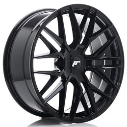 Japan Racing JR-28 20x8.5" (5 trous - sur mesure) ET20-40, Noir / Brillant