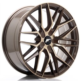 Japan Racing JR-28 20x8.5" (5 trous - sur mesure) ET20-40, Bronze