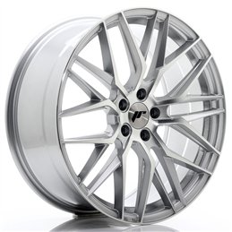 JR Wheels JR28 20x8.5 ET35 5x120 Argent Face Polie