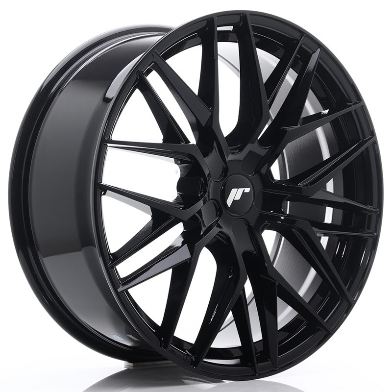 Japan Racing JR-28 Extreme Concave 21x9" (5 trous - sur mesure) ET15-45, Noir / Brillant