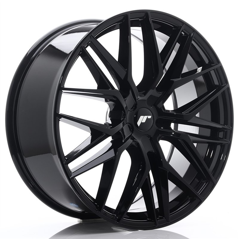 Japan Racing JR-28 Extreme Concave 22x9" (5 trous - sur mesure) ET30-45, Noir / Brillant