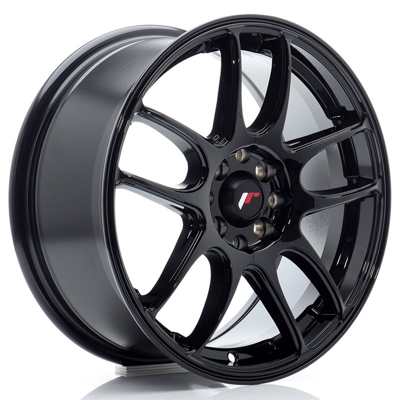Japan Racing JR-29 16x7" 4x100/108 ET40, Noir Brillant