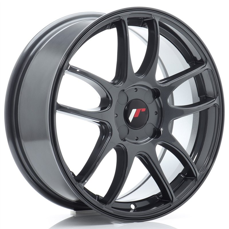 Japan Racing JR-29 17x7" (4 trous - sur mesure) ET20-48, Hyper Gray