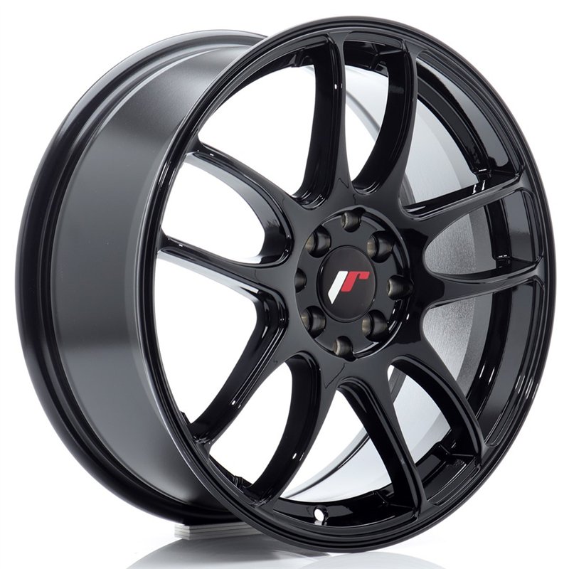 Japan Racing JR-29 17x7" 4x100/114.3 ET40, Noir Brillant