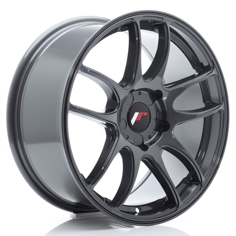 Japan Racing JR-29 17x8" (5 trous - sur mesure) ET20-38, Hyper Gray