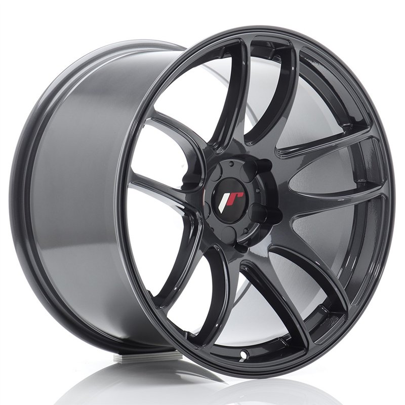 Japan Racing JR-29 Extreme Concave 18x10.5" (5 trous - sur mesure) ET15-28, Hyper Gray