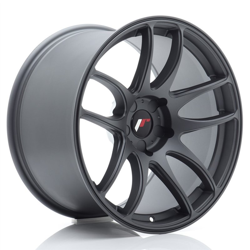 Japan Racing JR-29 Extreme Concave 18x10.5" (5 trous - sur mesure) ET15-28, Gunmetal