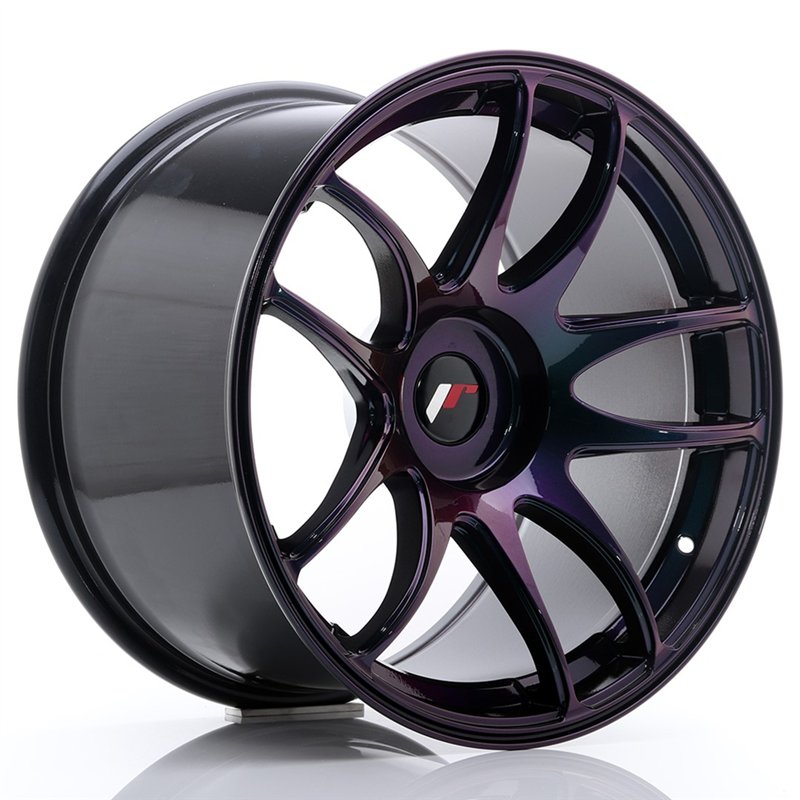 Japan Racing JR-29 Extreme Concave 18x10.5" (4 & 5 trous - sur mesure) ET25, Magic Purple
