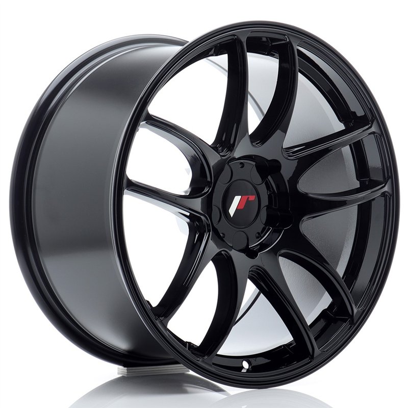 Japan Racing JR-29 Extreme Concave 18x9.5" (5 trous - sur mesure) ET20-47, Noir Brillant