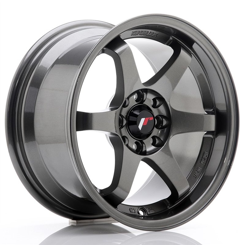 JR Wheels JR3 15x8 ET25 4x100/114.3 Gun Metal
