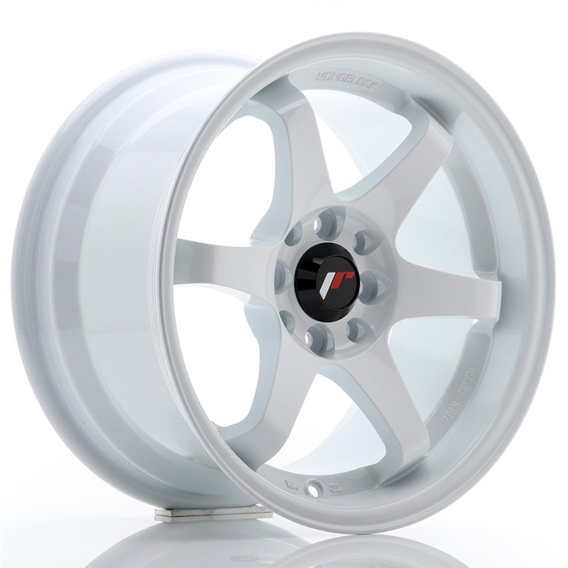 JR Wheels JR3 15x8 ET25 4x100/114.3 Blanc