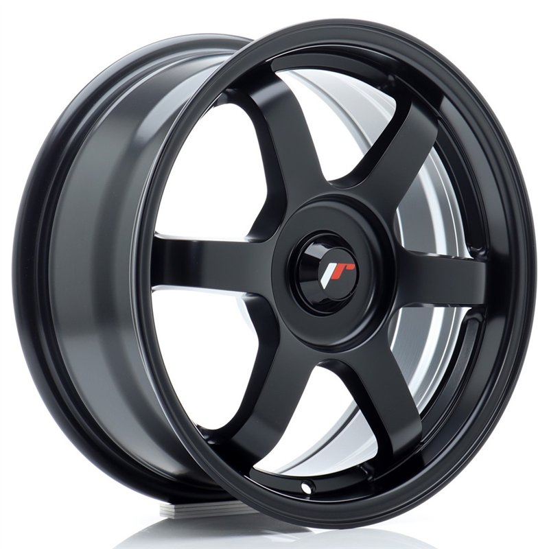 Japan Racing JR-3 16x7" (4 & 5 trous - sur mesure) ET25-40, Noir Mat