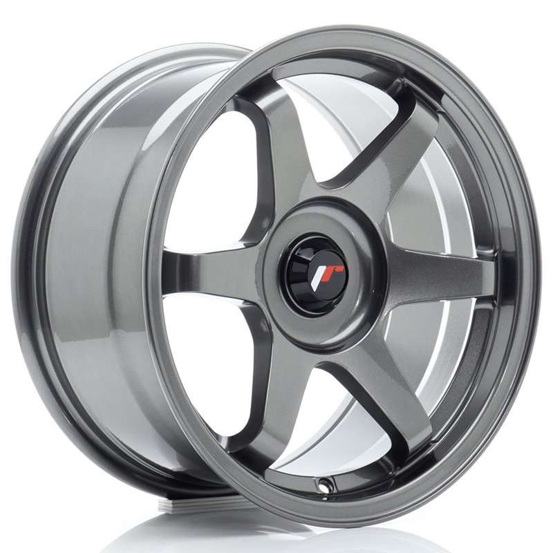 Japan Racing JR-3 16x8" (4 & 5 trous - sur mesure) ET25, Gunmetal