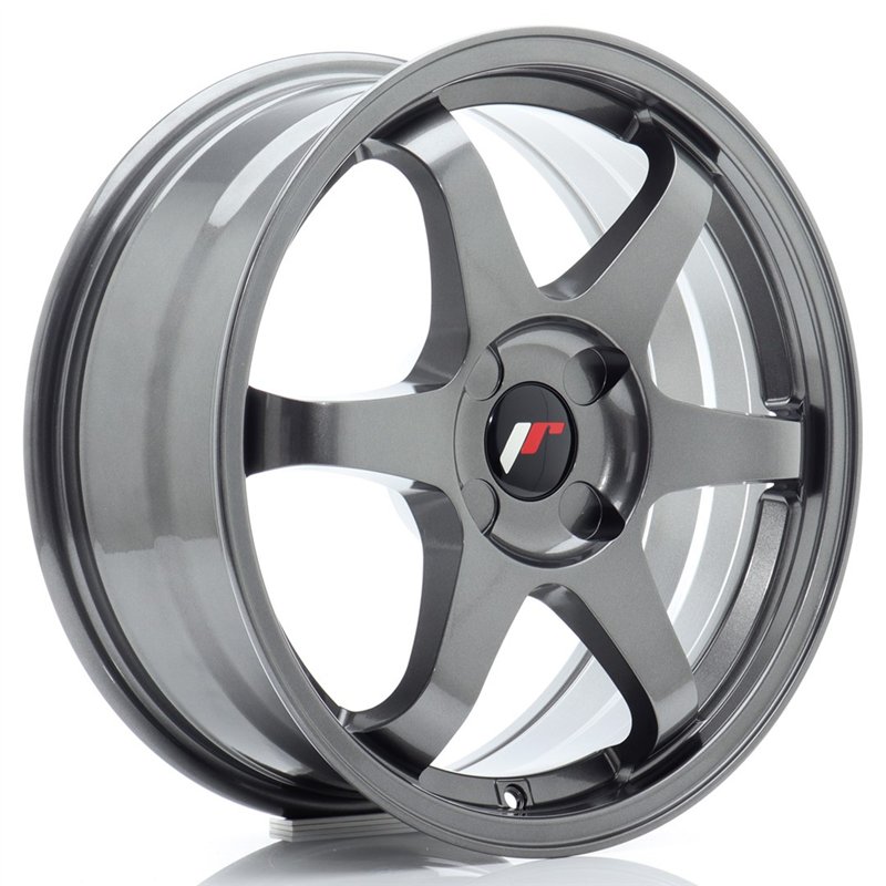 Japan Racing JR-3 17x7" (4 trous - sur mesure) ET20-42, Gunmetal