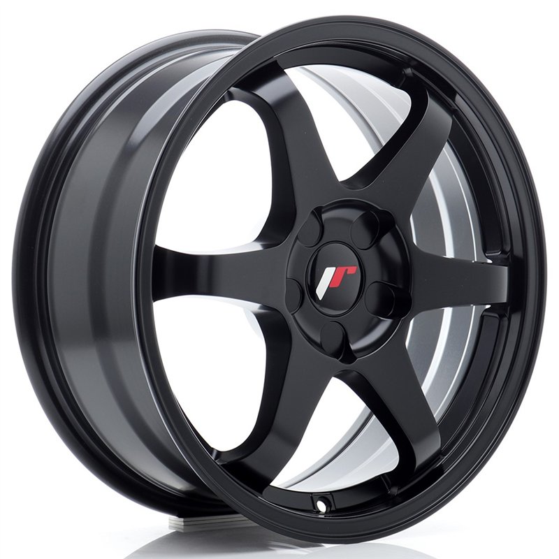 Japan Racing JR-3 17x7" (5 trous - sur mesure) ET20-42, Noir Mat
