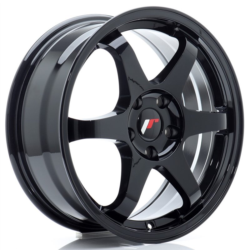 Japan Racing JR3 17x7 ET40 4x100 Noir Brillant
