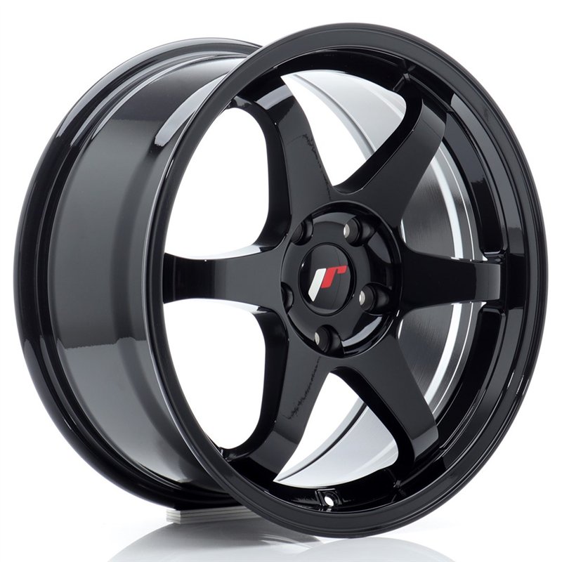 Japan Racing JR3 17x8 ET35 4x100 Noir Brillant