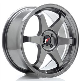 Japan Racing JR3 17x8 ET35 4x100 GunMetal
