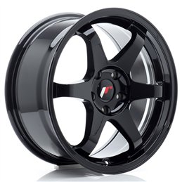 Japan Racing JR-3 17x8" 5x120 ET35, Noir Brillant