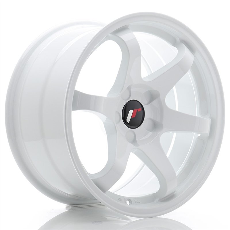Japan Racing JR-3 Extreme Concave 17x9" (5 trous - sur mesure) ET20-35, Blanc