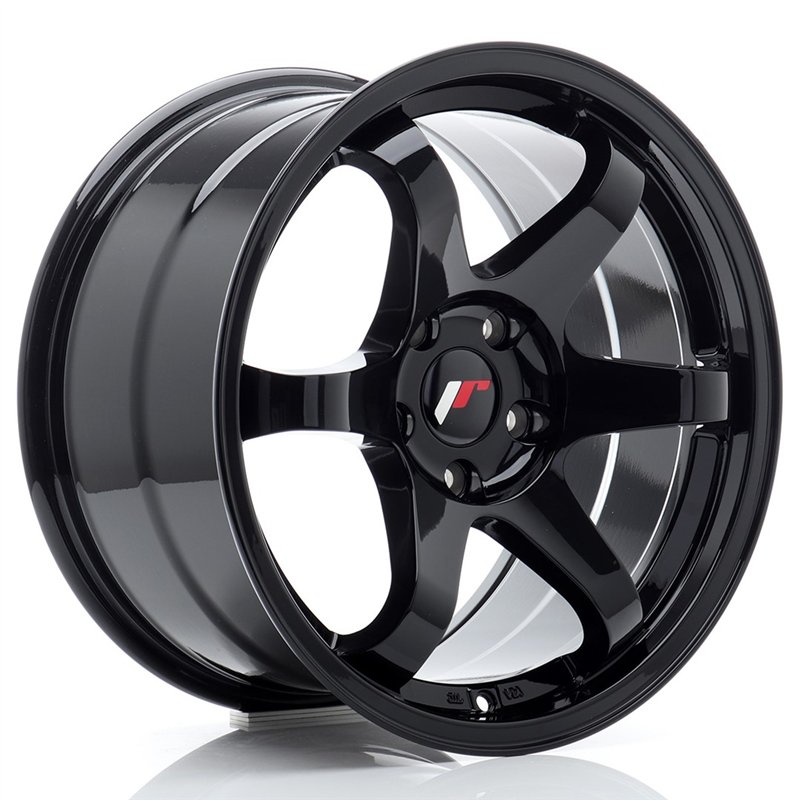 Japan Racing JR-3 Extreme Concave 17x9" 5x114.3 ET35, Noir Brillant
