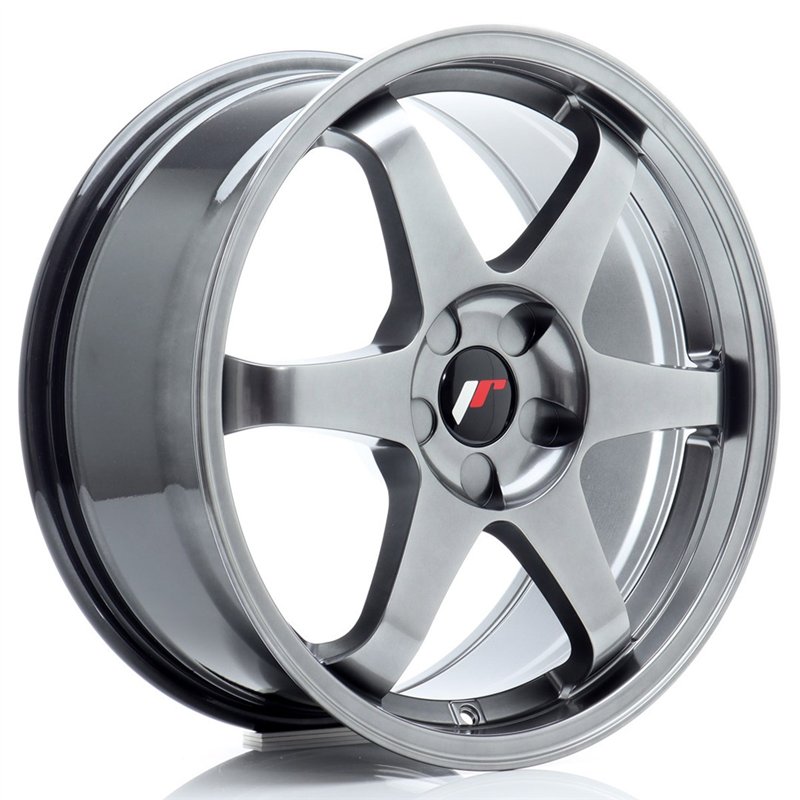 Japan Racing JR-3 18x8" (5 trous - sur mesure) ET20-45, Hyper Black