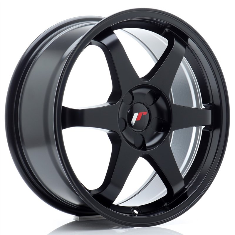 Japan Racing JR-3 18x8" (5 trous - sur mesure) ET20-45, Noir Mat