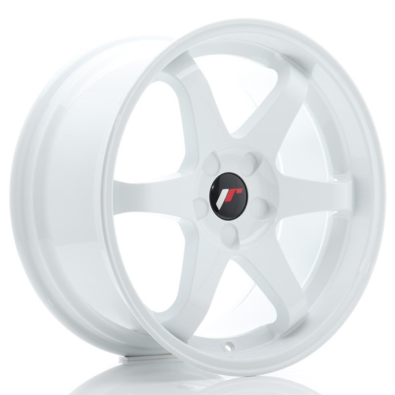 Japan Racing JR-3 Extreme Concave 18x9" (5 trous - sur mesure) ET15-40, Blanc