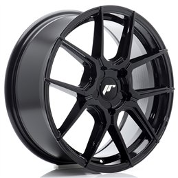 Japan Racing JR30 17x7 ET20-40 5H BLANK Noir Brillant