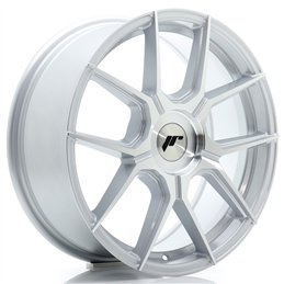 Japan Racing JR30 17x7 ET20-40 BLANK Gris Argenté / Poli