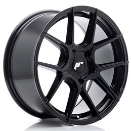 Japan Racing JR30 17x8 ET20-40 5H BLANK Noir Brillant