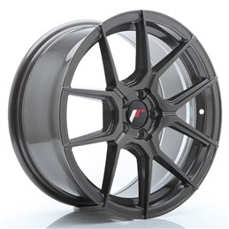 Japan Racing JR30 17x8 ET40 5x100 Hyper Gray
