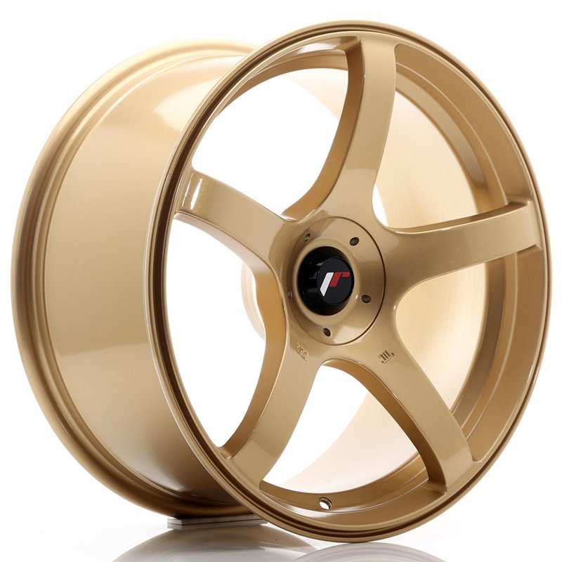 Japan Racing JR-32 18x8.5" (5 trous - sur mesure) ET20-38, Dorée