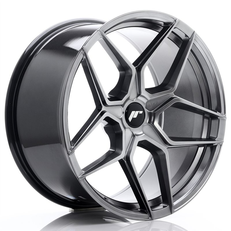 Japan Racing JR34 20x10 ET20-40 5H BLANK Hyper Black