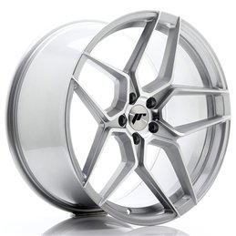 JR Wheels JR34 20x10 ET40 5x112 Argent Face Polie