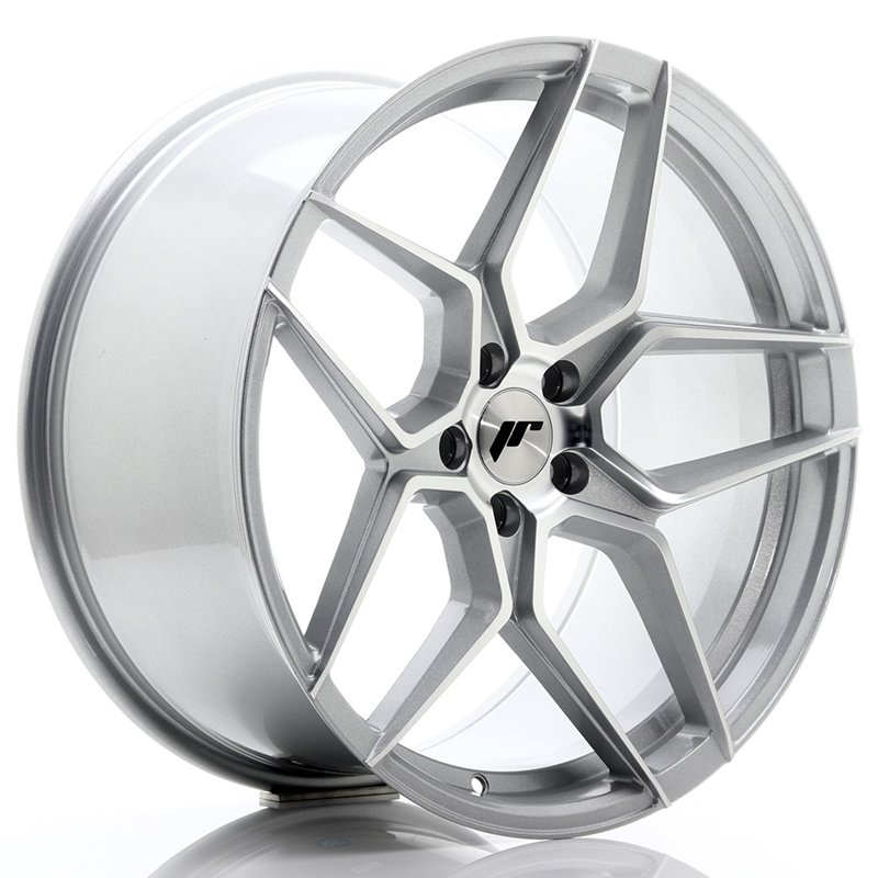 JR Wheels JR34 20x10 ET40 5x120 Argent Face Polie