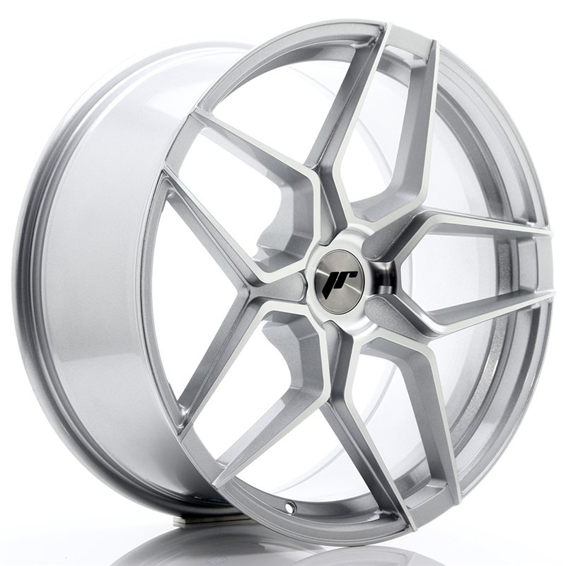 Japan Racing JR34 20x9 ET20-40 5H BLANK Gris Argenté / Poli