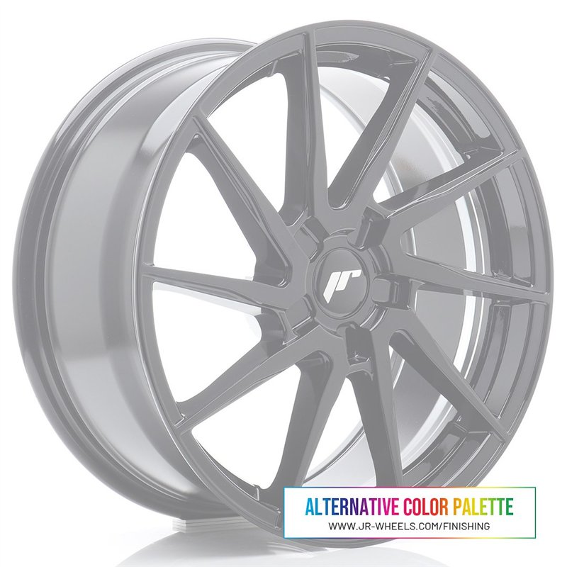 Japan Racing JR-36 18x8" (5 trous - sur mesure) ET20-45, Couleur Personnalisée !
